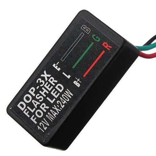 Knipperlicht LED relais 12V DOP - 3X