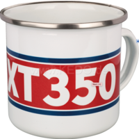 Koffiemok emaille Yamaha XT350