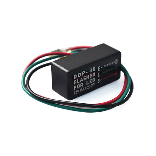 Knipperlicht LED relais 12V DOP - 3X