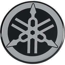 Yamaha Emblem Silber