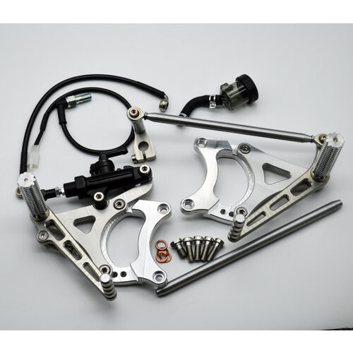 BMW K100 K75 K1100 Rear Set Complete Kit Adjustable