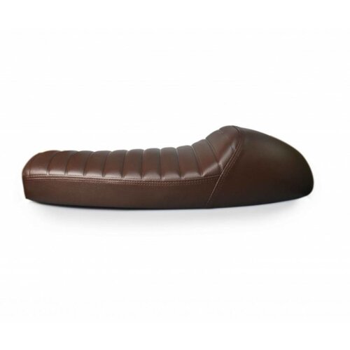 Selle marron Café Racer Tuck N' Roll 14