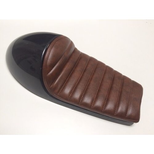 Cafe Racer Classic Sitzbank Braun Thin Padding