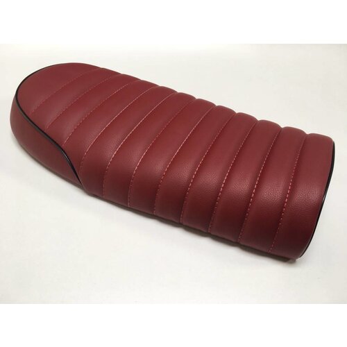 Tuck 'N Roll Stitch Brat Sitzbank Maroon