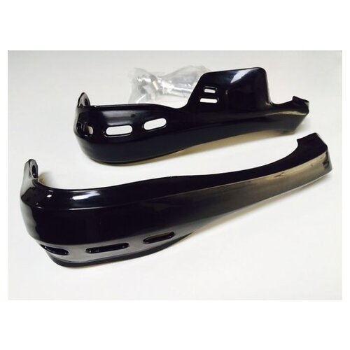 Enduro Handschützer Schwarz