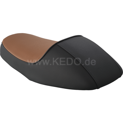 Kedo SR400/500/T Selle double "Classic Racer" noire/brune