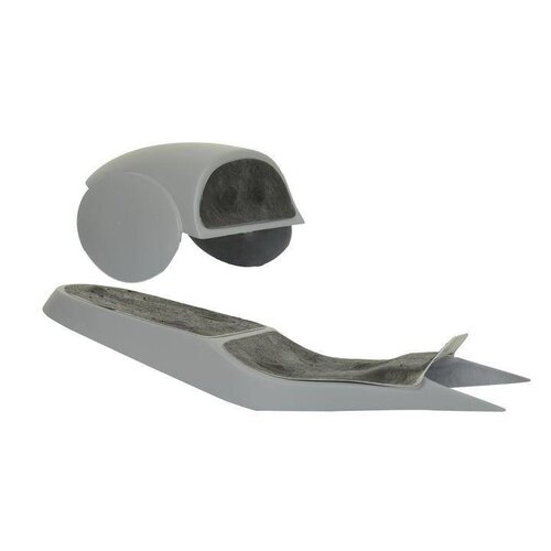 BMW K75 K100 Fibreglass Seat Mod3