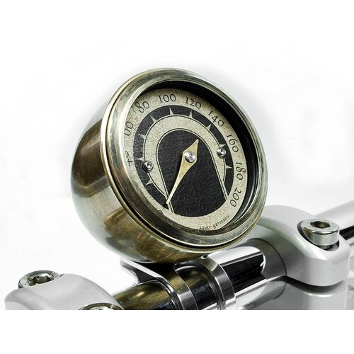 Motogadget Boîtier en laiton Motogadget Vintage pour compteur