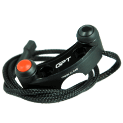 Interrupteur Start/Stop Brembo/Nissin à visser - Noir