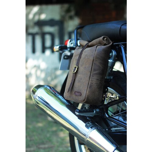 Trip Machine Mini Pannier Tobacco Brown