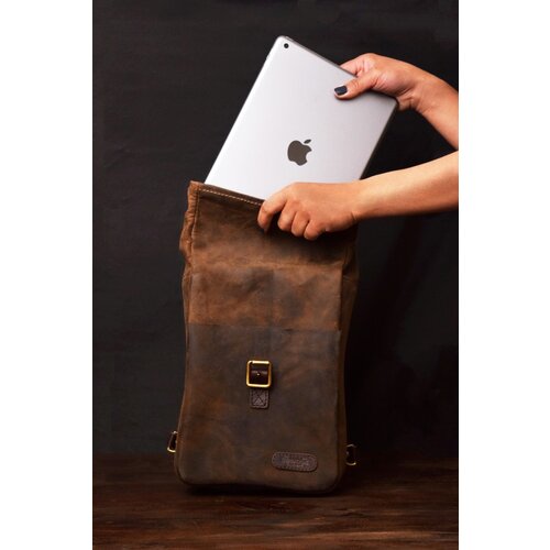 Trip Machine Mini Pannier Tobacco Brown