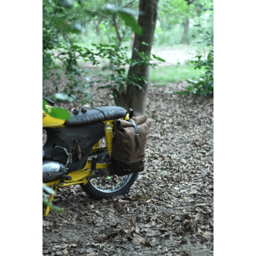 Trip Machine Backpack Pannier - Classic Roll Top Tobacco