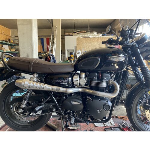 MAD Exhaust Triumph Bonneville Auspuff - High Twins