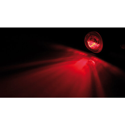 Highsider Classic-X1 LED 3-1 Rücklicht Blinker Set (Schwarz oder Silber)