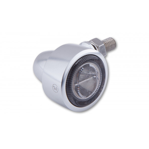 Highsider Ensemble de clignotants pour feux arrière à DEL 3-1 Classic-X1 (noir ou argent)