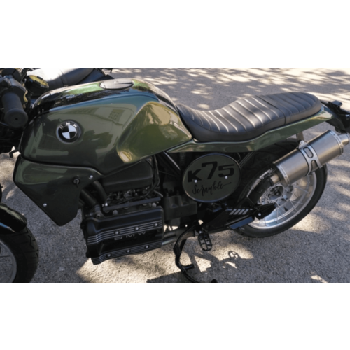 BMW K75 K100 Fibreglass Seat Mod11