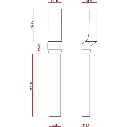 C.Racer Typ 2 Universaler Gabelschutz
