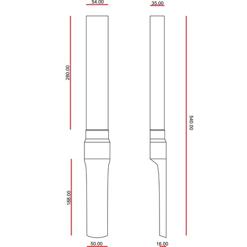 C.Racer Typ 3 Universaler Gabelschutz