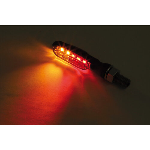 Highsider LED Knipperlicht / Achterlicht Set Sonic-X1 zwart