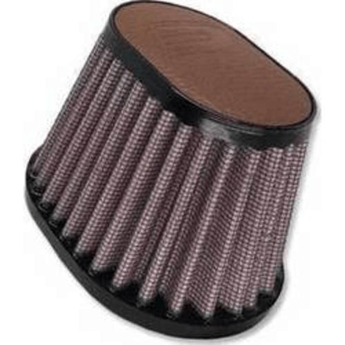 Filtre à air ovale avec sommet en cuir 44MM