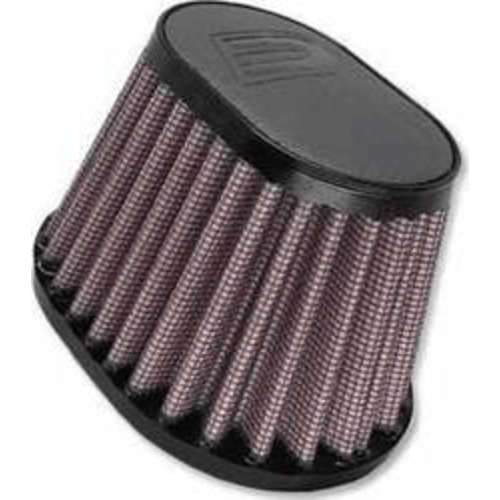 Filtre à air ovale avec sommet en cuir 44MM