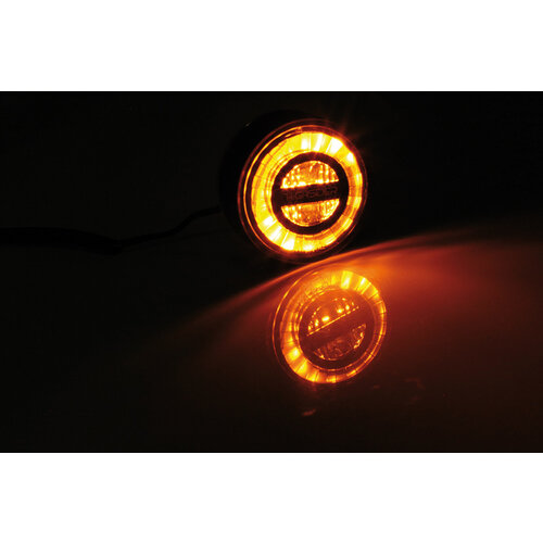 Highsider LED Indicator  Rocket Black