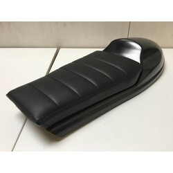 Cafe Racer "Future" Seat Tuck 'N Roll Black Type 2