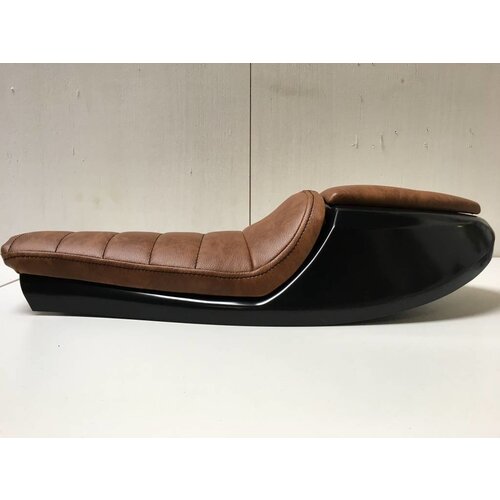 C.Racer Cafe Racer "Neo" Seat Tuck 'N Roll Brown Type 3