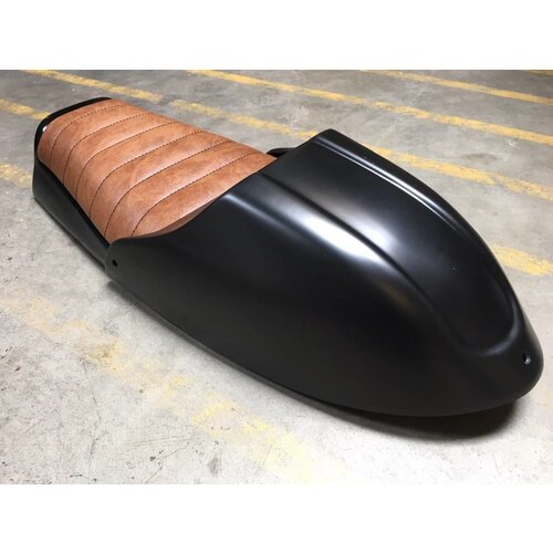 C.Racer Scrambler Sitz Tuck 'N Roll Braun Typ 9