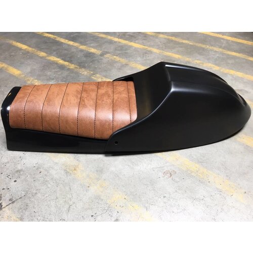 C.Racer Scrambler Sitz Tuck 'N Roll Braun Typ 9