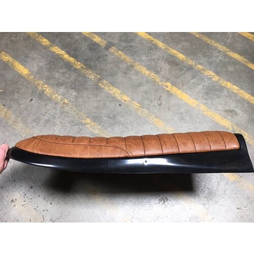 C.Racer Scrambler Seat Tuck 'N Roll Brown Type 9