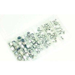 Lock Nut Set DIN 985 - 150 Pieces