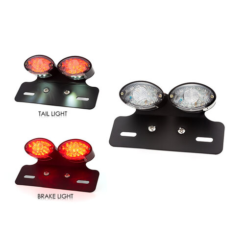 Dubbel Cat Eye LED-stop- / achterlicht