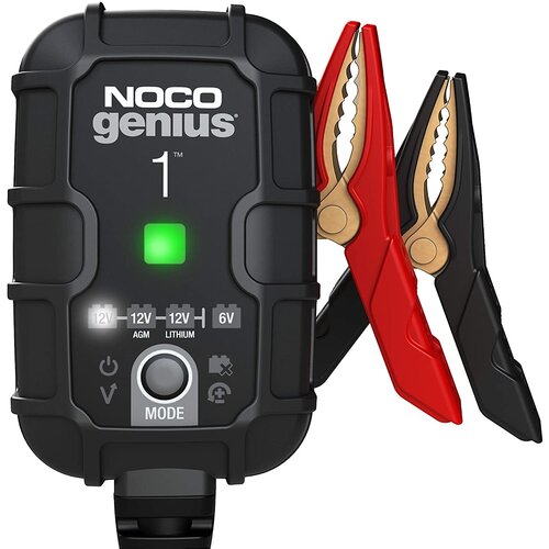 Noco Genius1 Allround 6 / 12 V Lithium / Gel / Lead Smart Battery Charger