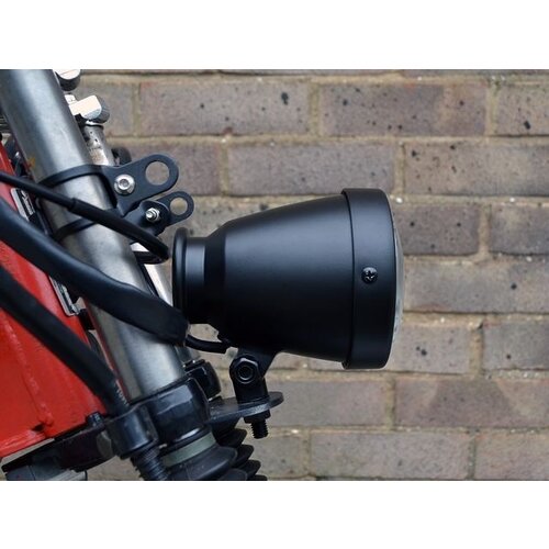 4.5" Vintage Aluminium Headlight