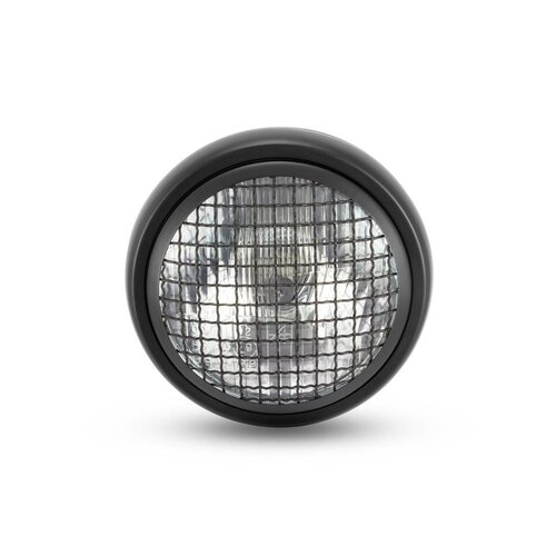 6" Mesh Headlight Scrambler Black