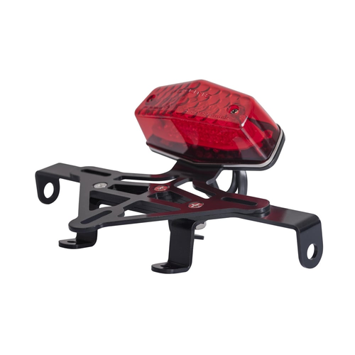 Motone Lucas Tail Light and Number Plate Holder + Loom KIT