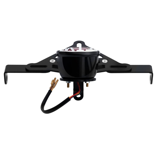 Motone Feu arrière FTW avec support de plaque et kit pour faisceau électrique