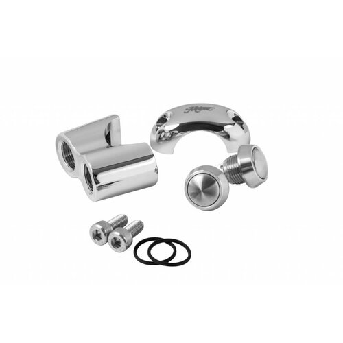Motone Interrupteur à deux boutons 25,4MM (1") - Chrome