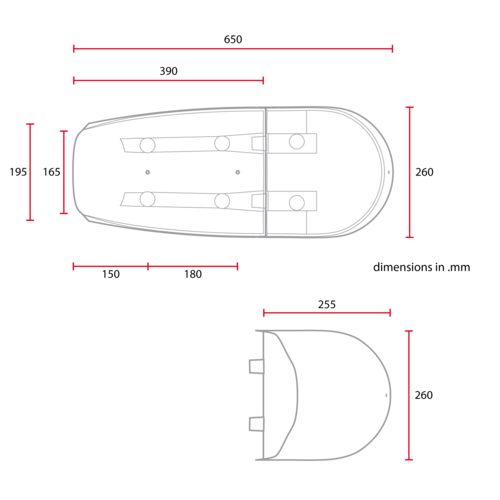 C.Racer Cafe Racer "Multiseat" Tuck 'N Roll Braun