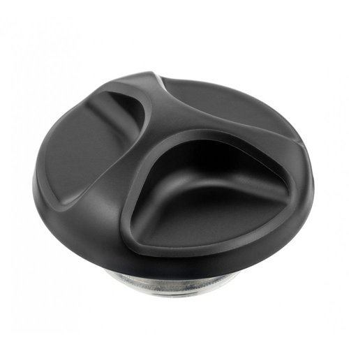 Motone Buzzsaw Engine Oil Filler Cap - Hard Black - Stealth