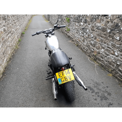 Motone Bel Air Tail Light in Black - Tail Tidy - Loom - Kit