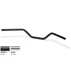 22MM Flat Track Bar Steel -Black Type L14