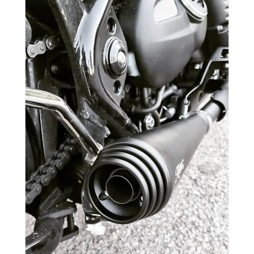 Motone Saturn V - Auspuffanlage - Bobber / Speedmaster - Schwarz