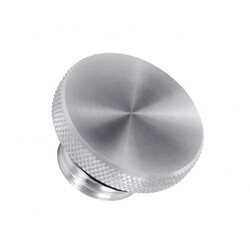 Custom Fuel Gas Cap - Billet Aluminium - Spun Satin Finish
