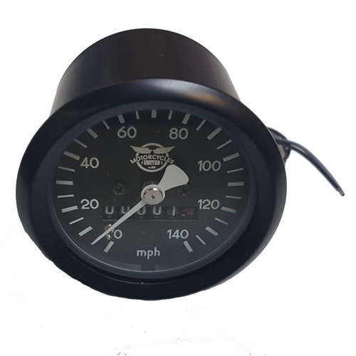 60MM Black BMW Speedo MPH