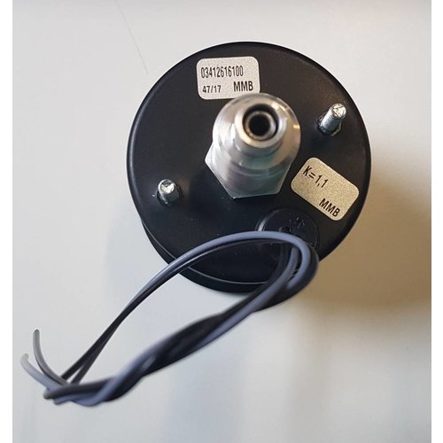 60MM BMW Kilometerteller Zwart MPH