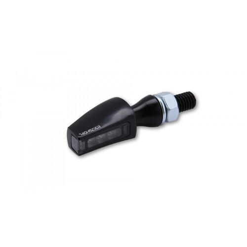 Highsider LED Bar End turn signals Flight tinted glass