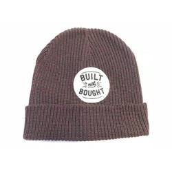 Bonnet Docker "Built not Bought" pourpre