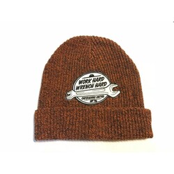 Work Hard Docker Hat - Naranja